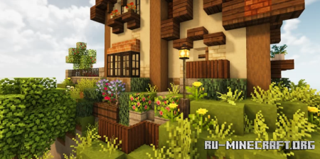Скачать Cosy Rustic House для Minecraft
