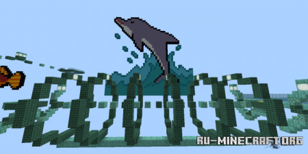 Скачать Океанский паркур от YAGMAK для Minecraft PE