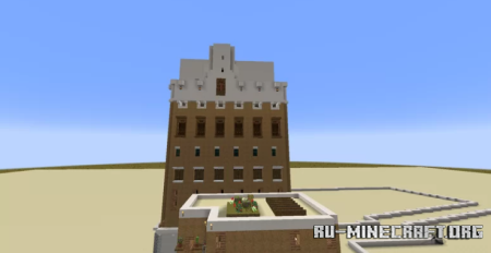 Скачать Shibam House Tall by iamnotthatcreative для Minecraft