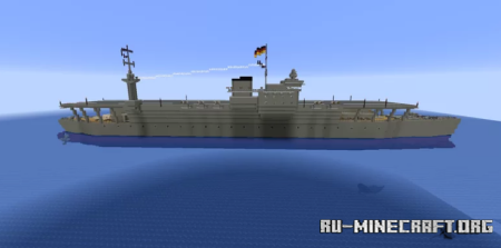 Скачать Aircraft carrier and Cruiser by Moonramer9589588 для Minecraft