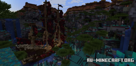 Скачать Pirate Oasis by Ybreis для Minecraft