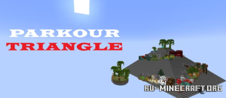 Скачать Parkour Triangle by Jiddan для Minecraft