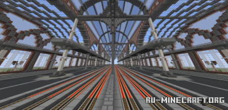 Скачать Meriland Train Station для Minecraft
