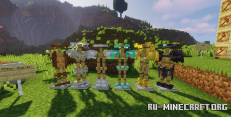 Скачать Unobtrusive Armor Resource Pack для Minecraft 1.19