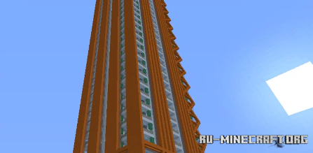 Скачать Tygrish Tower - Minecraft Modern City для Minecraft
