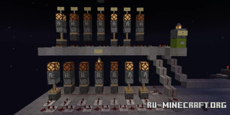  Serial Bit-Stream Full-Adder  Minecraft