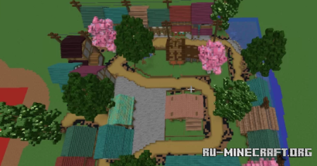 Скачать Small town by AspectOverthrow для Minecraft