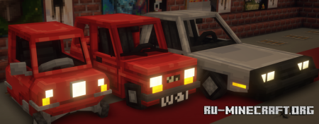 Скачать Bonsai's Car Collection для Minecraft 1.19