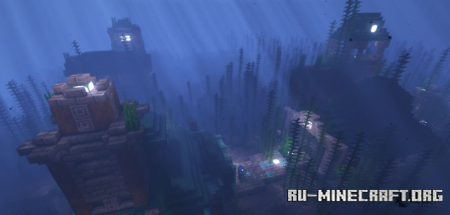 Скачать Hopo Better Underwater Ruins для Minecraft 1.19.4
