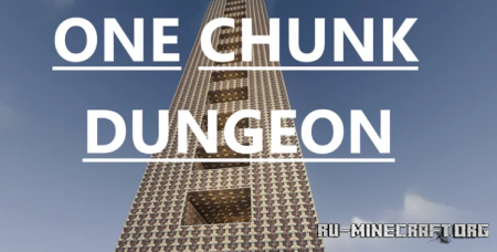 Скачать One Chunk Dungeon by STM19 для Minecraft