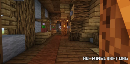 Скачать Simple Little Medieval Estate V.2 (Full Interior) для Minecraft