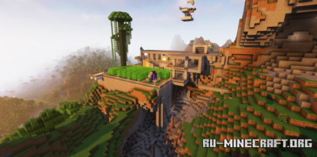 Скачать Mountain House by CETBECET для Minecraft