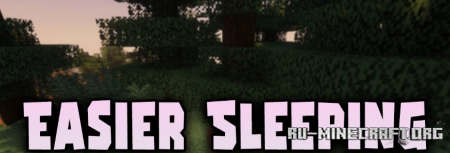 Скачать Easier Sleeping для Minecraft 1.19.4