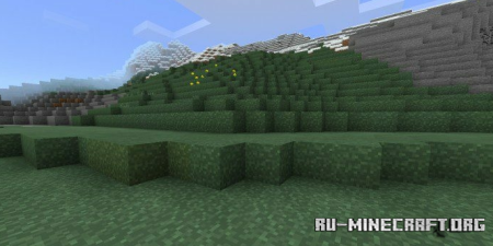 Скачать Чистая вода и красивая трава для Minecraft PE 1.19