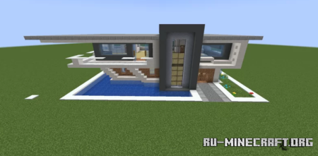 Скачать Modern Villa V.1 для Minecraft