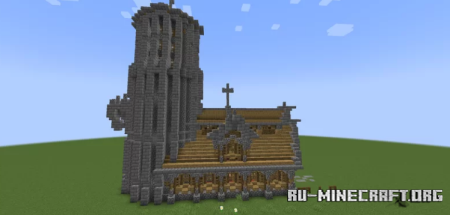 Скачать Small Medival Church V.1 для Minecraft