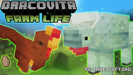 Скачать Dracovita Farm Life для Minecraft 1.18.2