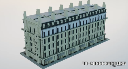 Скачать Paris Town House by CultOfHappiness для Minecraft