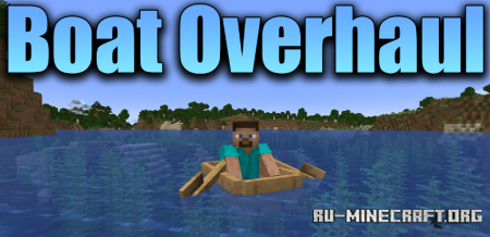  Boat Overhaul  Minecraft 1.19.3