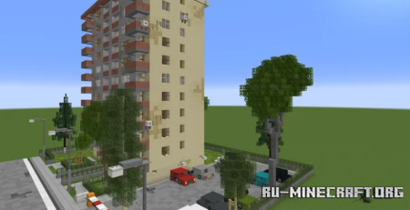 Скачать An Old Apartment in a Suburban District of Istanbul, Turkey для Minecraft