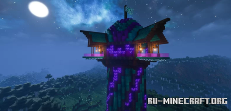 Скачать Mystical Wizard's Tower для Minecraft