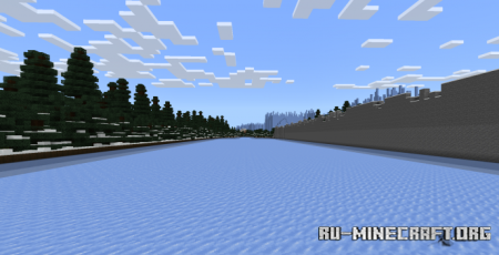 Скачать Ледяной заезд от NLgamer3 для Minecraft PE