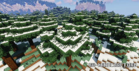 Скачать Better Bushy Leaves Resource Pack для Minecraft 1.19