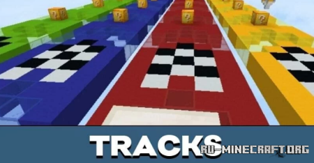Скачать lucky block race by MaxPower123 для Minecraft