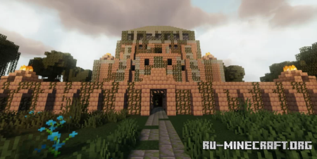Скачать Swamp Castle by Nosterafi для Minecraft