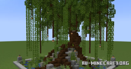 Скачать Weeping Willow by Dlemr для Minecraft