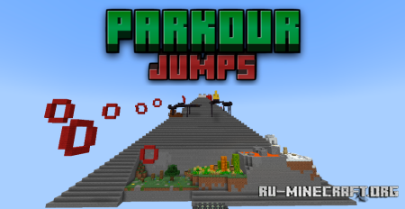 Скачать Parkour Jumps для Minecraft