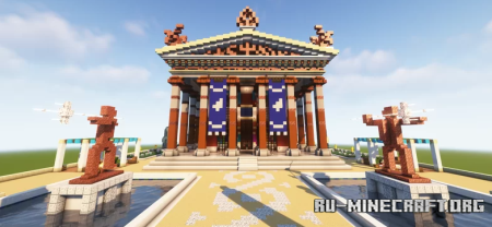  Greek Temple of Poseidon  Minecraft