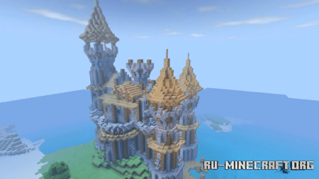 Скачать Замок на острове для Minecraft PE