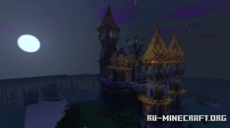 Скачать Замок на острове для Minecraft PE