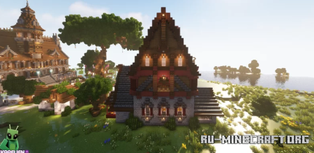 Скачать Drogmir's Deepslate Shop - Dwarven Fantasy для Minecraft