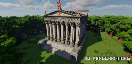 Скачать Temple of Mars Ultor by japersx для Minecraft