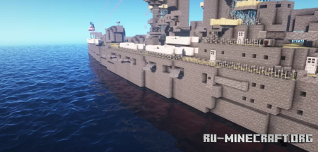 Скачать New York class battleship (1916) для Minecraft