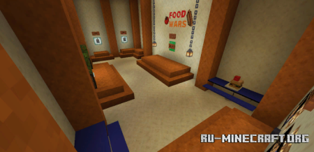 Скачать Битва едой by villagecool для Minecraft PE