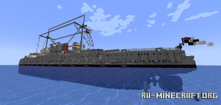 Скачать SMS Helgoland - German Dreadnought Battleship для Minecraft
