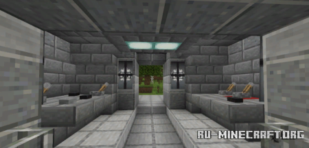 Скачать Редстоун бункер для Minecraft PE
