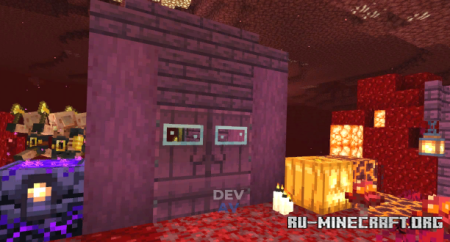 Скачать Стеклянные двери для Minecraft PE 1.19