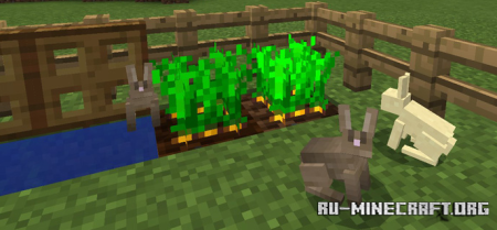 Скачать Приручаемый кролик для Minecraft PE 1.19