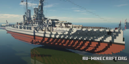 Скачать SMS Baden german warship для Minecraft