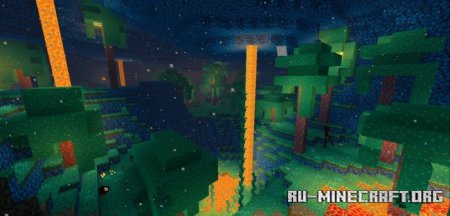 Скачать Всплеск пламени для Minecraft PE 1.19
