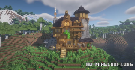 Скачать Medieval mansion by Alllfy для Minecraft