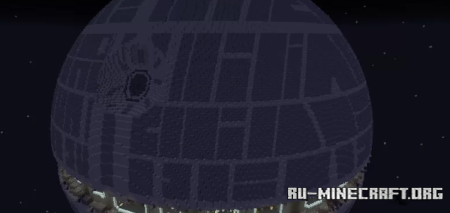  death star (you can get inside the death star)  Minecraft