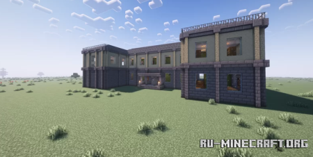  Old soviet school  Minecraft