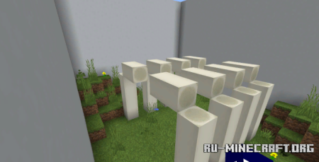 Скачать Найди кнопку: биомы и постройки для Minecraft PE