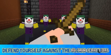 Скачать Scary Clown 2: World Invasion Part I для Minecraft PE
