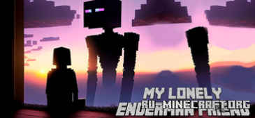 Скачать Мой одинокий друг Эндермен для Minecraft PE 1.19